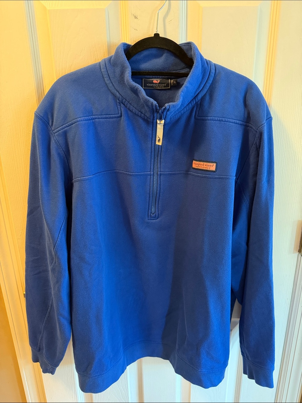 Vineyard Vines Blue Half‑Zip Pullover
